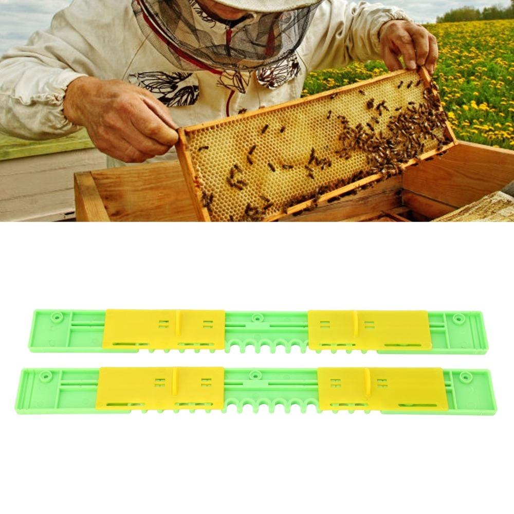 2pcs Corrosion Resistant Beehive Sliding Guard Plastic Beekeeping Gate Guard  Indoor Beekeeping
