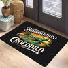 Vintage Military Carpet Mat Rug Crocodile Plane Duck Warplane Animal-Mechanical Home Decoration Creative Floor Mat Floor Mat