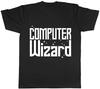 Computer Wizard Mens Womens Ladies T-Shirt Tee