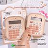 Silent 12-Digit Mini Calculator: Stylish and Cute for Financial Accounting