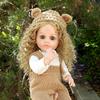 55cm Realistic Singing Pink Bear Plush Doll - Hugging Companion Toy for Kids