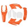 7PCS Plastic Fairing Body Cover Kits Shockproof Motorcycle Mudguard Replacement for Apollo   Dirt Bike Chinese 2 Stroke 47  49 