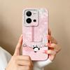 For Vivo V25 V25E Phone Cover Lovely Letters High Quality Case For Vivo V 25 Soft Liquid Silicone Lightweight Anti Drop Fundas