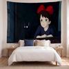 Kikis Lieferdienst (32) Künstlerisches Wandbehang-Gobelin für Haus Schlafzimmer Wohnzimmer Dekor Tolle Geschenkidee
