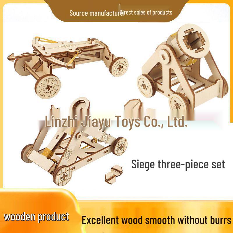 

DIY Wooden Science Model Kit for Creative Kids
