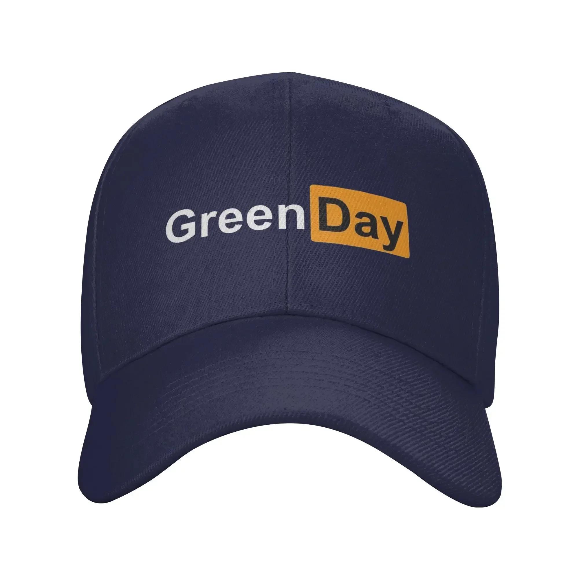 

Custom Green Days Hard Rock Roll Baseball Cap WoUnisex Unisex Breathable Dad Hat Sports One Size