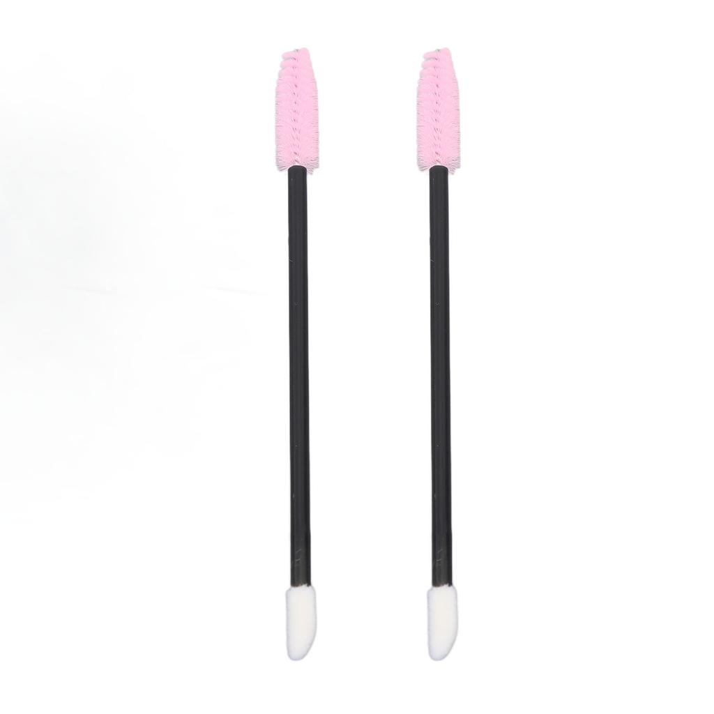 Disposable Eyelash Eyebrow Brush Double Headed Lip Brush Mascara Wands Applicators for Eyelash Extensions