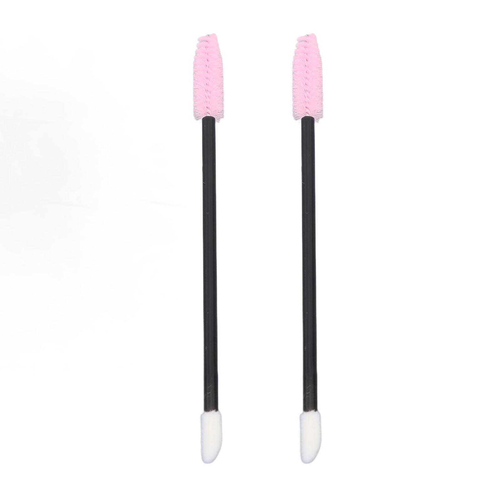 

Disposable Eyelash Eyebrow Brush Double Headed Lip Brush Mascara Wands Applicators for Eyelash Extensions
