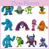 Engaging 12 Pcs Monsters University Sully Mike Anime Figurine Set For Tiny Hands And Imagination