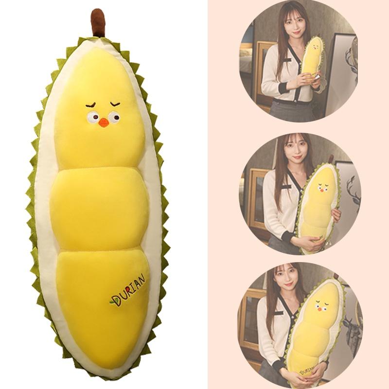 Cute Durian Chicken Plush Toy For Girls' Birthday Gift