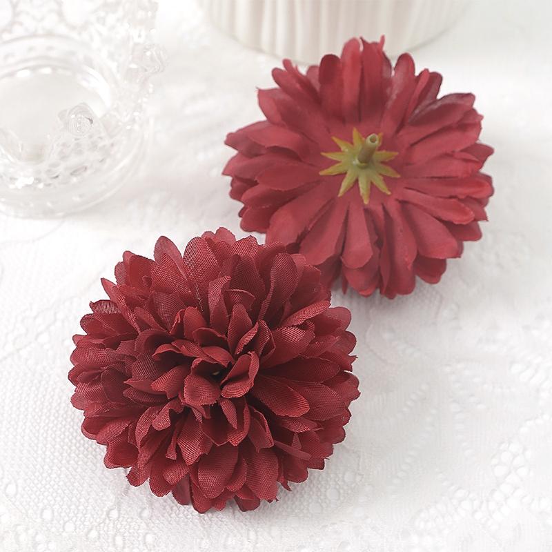 5/10/20Pcs 6.5cm Artificial Flower Silks Hydrangea Home Wedding Party Decoration Vase Table DIY Craft Wreath Gifts Accessories
