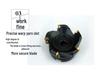 CNC 5-Blade Ball Nose End Mill Cutter with EMRW Face Milling Head