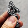 Cross Pendant Dragon Crucifixo Men Necklace Chain Religion Rock Punk Rap for Biker Male Jewelry Gift