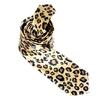 Unisex Casual Skinny Narrow Leopard Pattern Tie