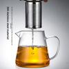 1pc Heat Resistant Borosilicate Glass Teapot with Removable Infuser Teapots To Boil Water for Infusions Kung Fu Teaware