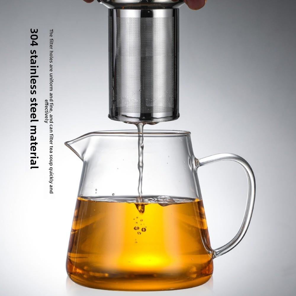 1pc Heat Resistant Borosilicate Glass Teapot with Removable Infuser Teapots To Boil Water for Infusions Kung Fu Teaware
