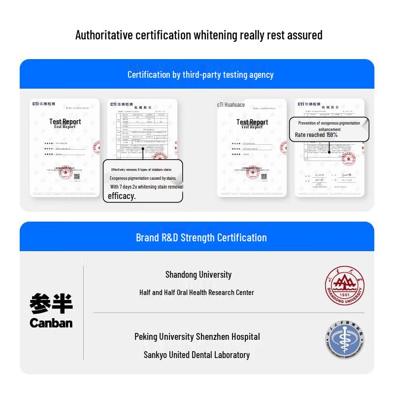 Canban Starry Bright Whitening Toothpaste