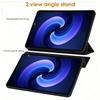 Case for Pad 6 Pro 11 / Pad 6 11'' , Ultra-Thin Folding Folio PU Leather Stand Cover Soft Silicone Back Shell