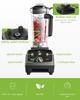 BioloMix T5200 Blender avec Minuterie 2200W Pot de 2L Sans BPA Broyeur de Glace Mixeur à Smoothies