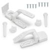 Durability Plastic White Easy Install Package Content Pair