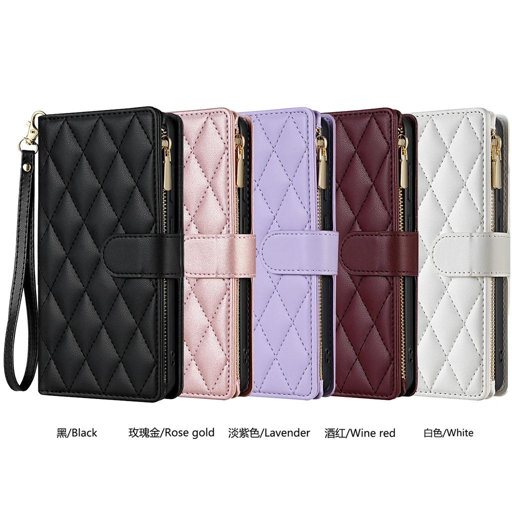 Crossbody Cards Solt Leather Wallet Flip Book Case For Xiaomi Redmi Note 13 Pro Plus 12 11 13C 13T POCO X6 5G Shoulder Strap