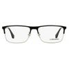 LongineS Men S Rectangular eyeglaSSeS Lg5005 H 002 Matte Black rutHenium 56mm 002