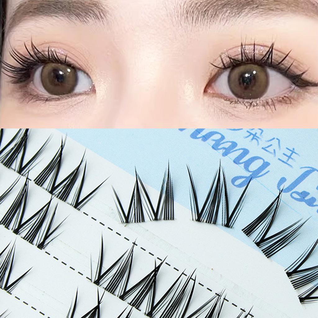 10 Rows Sunflower False Eyelashes for Women with Natural Curl Effect and Comfortable Fit