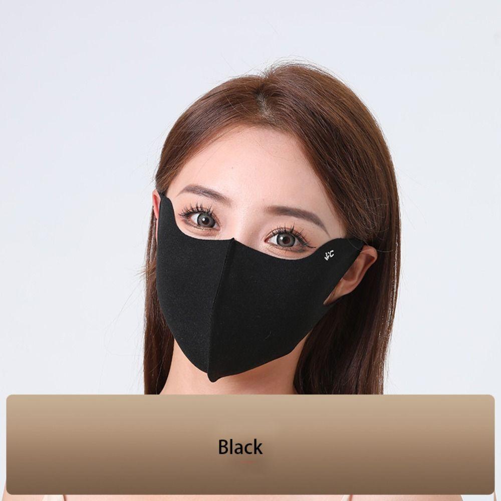 Face Mask Ice Silk Mask Sunscreen Face Scarf Face Gini Mask Elastic Face Cover  Cycling