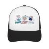 Peace Love Dogs Retro Paw Art Mesh Baseball Cap Casual Hat Outdoor  For Womens Unisex FeUnisex
