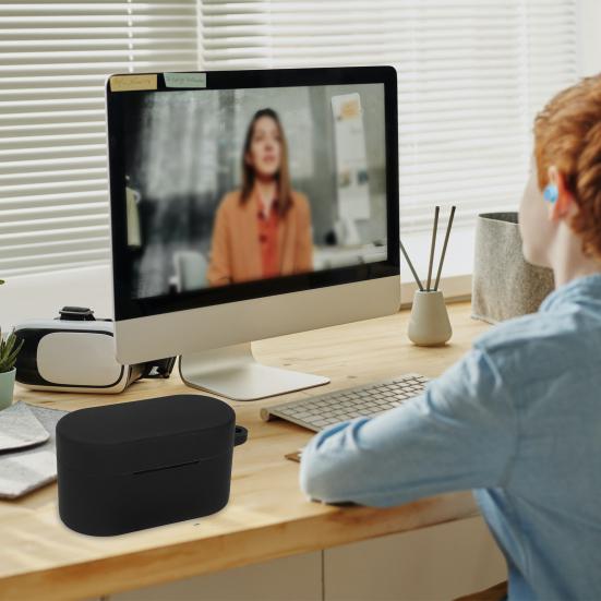 Protective Case with Hook for Bang Olufsen Beoplay E8 Sport Wireless Earphone