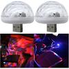 2PCS USB LED Car Interior Atmosphere Lamp, 5V RGB Portable Plug-in USB Vehicle Ambient Decor Interface Light, Mini Auto Night Smart Lighting Fit,
