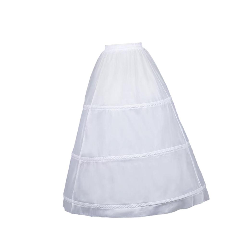 Bridal Crinoline Petticoat with Hoops And Skirt Support Multifunctional Accessory Steel Rings