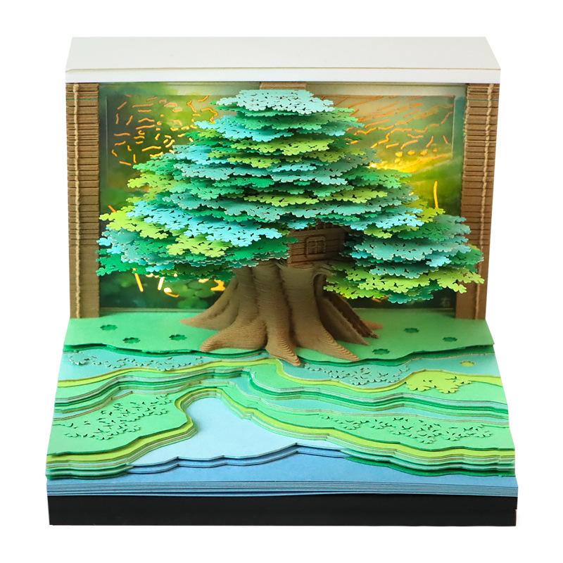 Calendrier 2026 Notes Adhésives Sculpturales 3D: Grappes Florales Créatives & Cadeaux Ornementaux Personnalisables