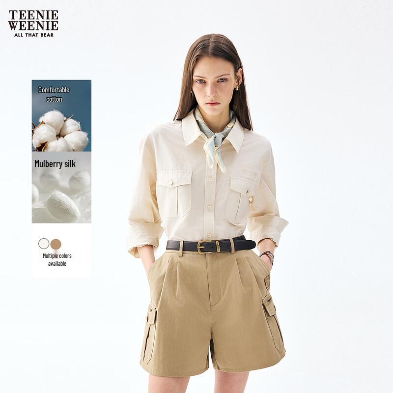 Teenie Weenie Women's Simple Bear Shirt