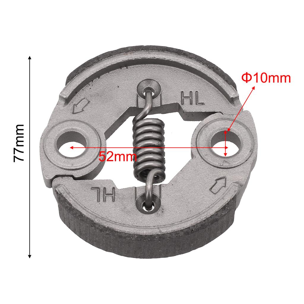 Garden Equipment Clutch Replacement Compatible with Different 43cc and 52cc Trimmers and Brushcutters Replacement Part