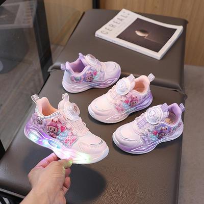 Kids' Light-Up Pull-On Princess Sneakers for Spring 2025