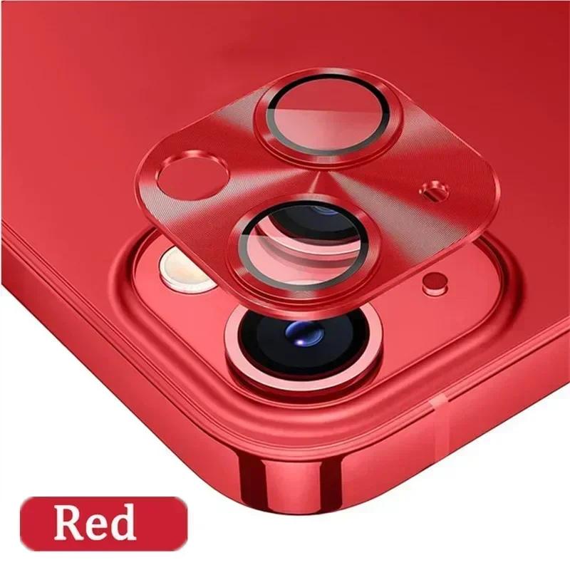 2PCSMetal Camera Lens Protector Glass For iPhone 14 11 12 13 15 Pro Max Back Lens Protective Film For iPhone 15 14 Plus 12 13 Mini