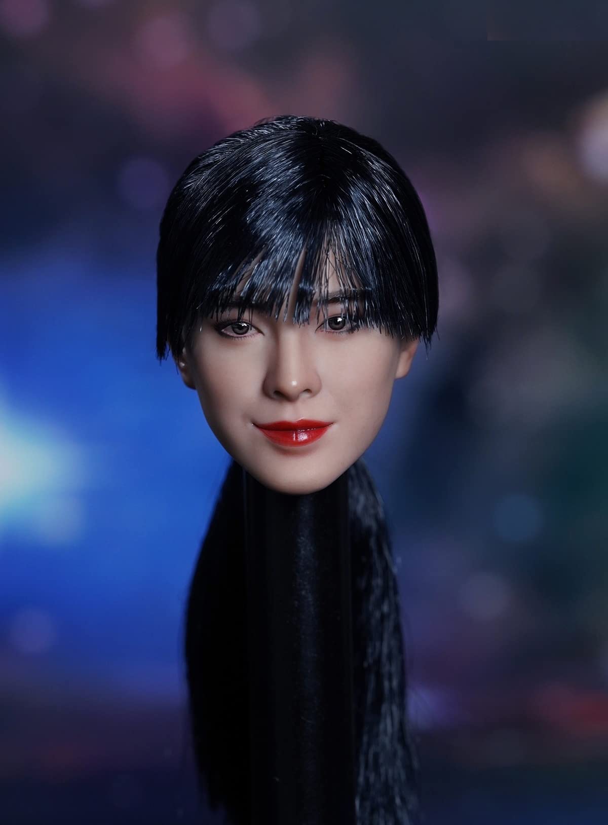 

[TOYBARJAPAN] 1/6 Scale Action Figure Head for SUPER DUCK SDH029-B, Beautiful Asian Face (Body and Clothes Not Included)