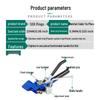 Stainless Steel Banding & Cable Tie Gun: Self-Locking Cutter & Bundling Pliers Tool