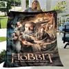 L-Lord of the Rings Printed blanket Flannel Warm Blanket Soft Comfortable Blanket Home Travel Blanket bed linings Birthday Gift