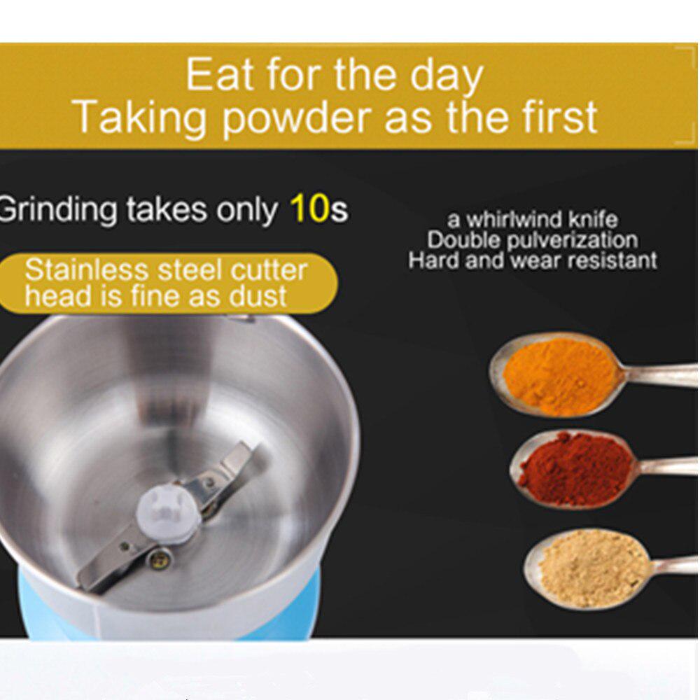 Rasnita de piper pentru moara de condimente Făină Electromotor cafea Măcinat uscat Tocător de zahăr Mașină de frezat Tocator de alimente Procesor Mixer