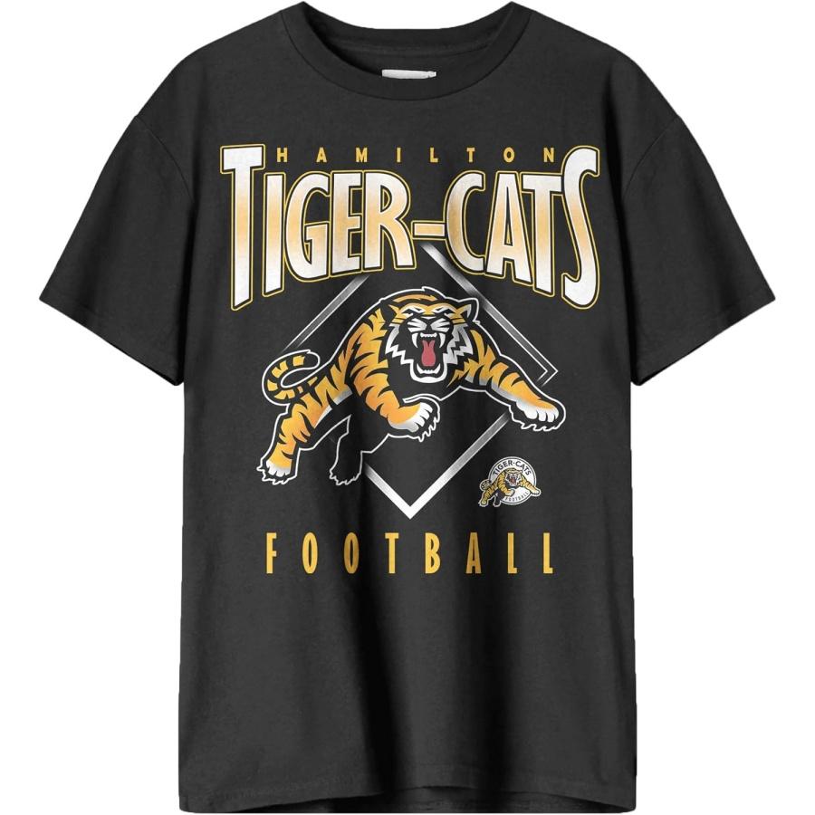 CFL Hamilton Tiger Cats Diamond Tiger Black T-Shirt S