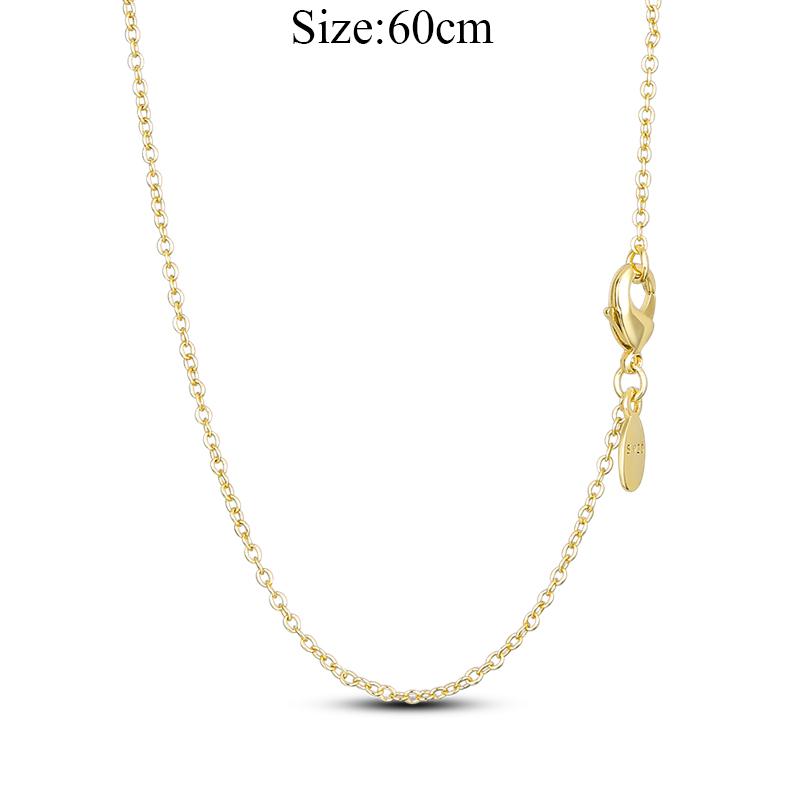 New 925 Sterling Silver Fashion Chunky Infinity Knot Pendant Necklace Snake Chain Collar O Pendant T Bar Necklace For Women Gift