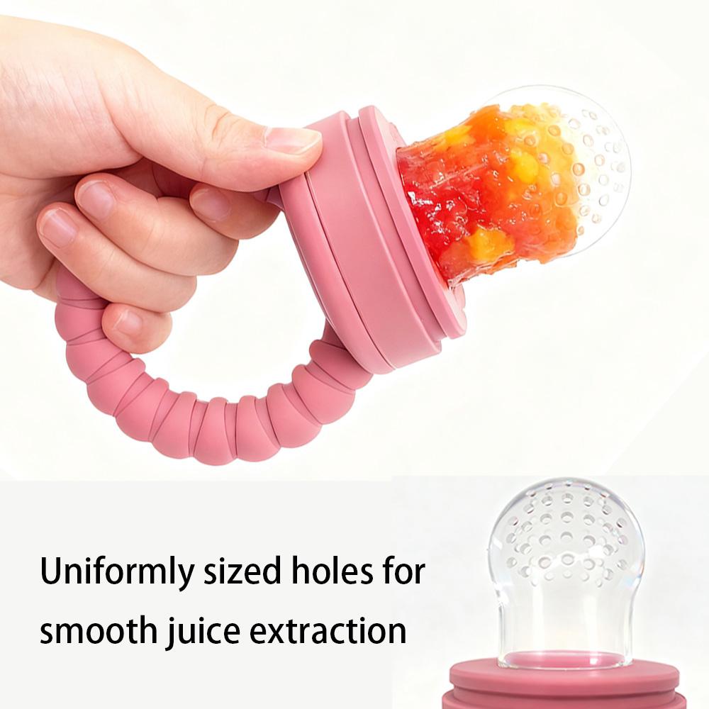 Baby Food Processor Teether Anti-Sucking Molar Toy for Teething & Mood Relief