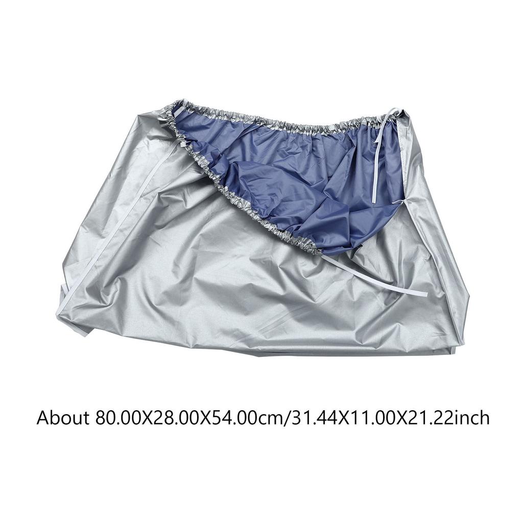 1pc Polyester Air Conditioner Outdoor Cover Full Protection Weatherproof Foldable Ac Protector For All Models Air Conditioner