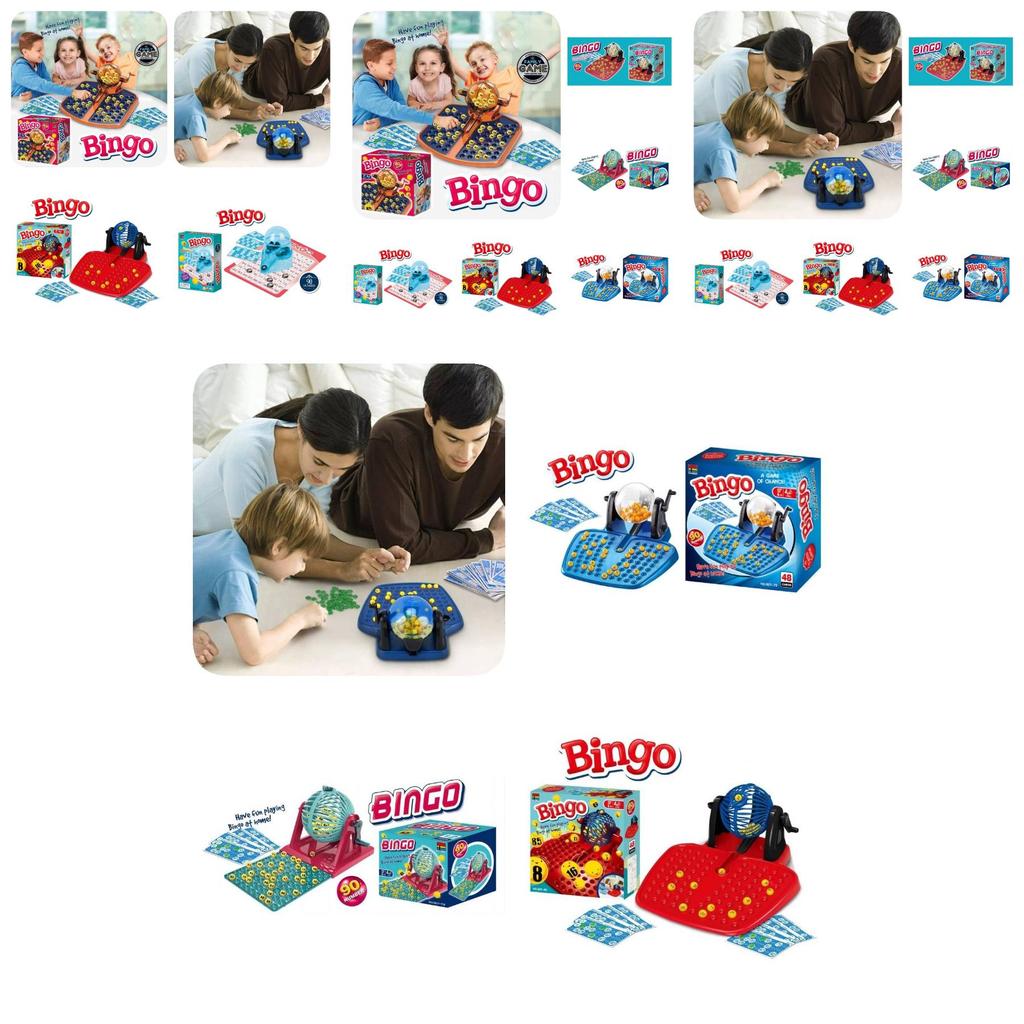 Classic Bingo Game Machine For Engaging Family Fun Interactive Board Game Toy
