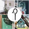 20Pcs Screw-in Hooks Q-Hanger Hook Screw Safety Buckle for Outdoor String Lights