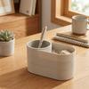 360° Rotating Makeup Brush Storage Bucket Large Capacity Jewelry Storage Box  Student Desktop