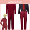 Onepiece Sanji Red Suit Cosplay Costume For Men