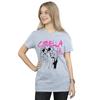 Disney Womens/Ladies Cruella De Vil Collared Cotton Boyfriend T-Shirt